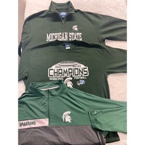Michigan State Spartans kickoff season sale! All XL size‎ 3shirts VTG.